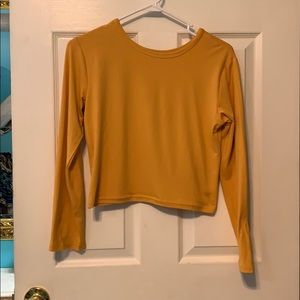 Long Sleeve Crop Top